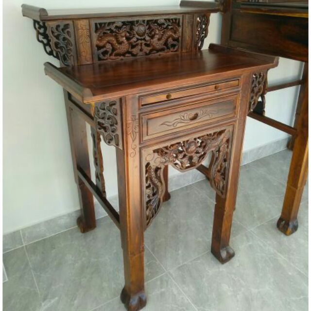 Bàn Thờ 2 tầng 88cm gỗ Muồng 100% giá 3tr300
