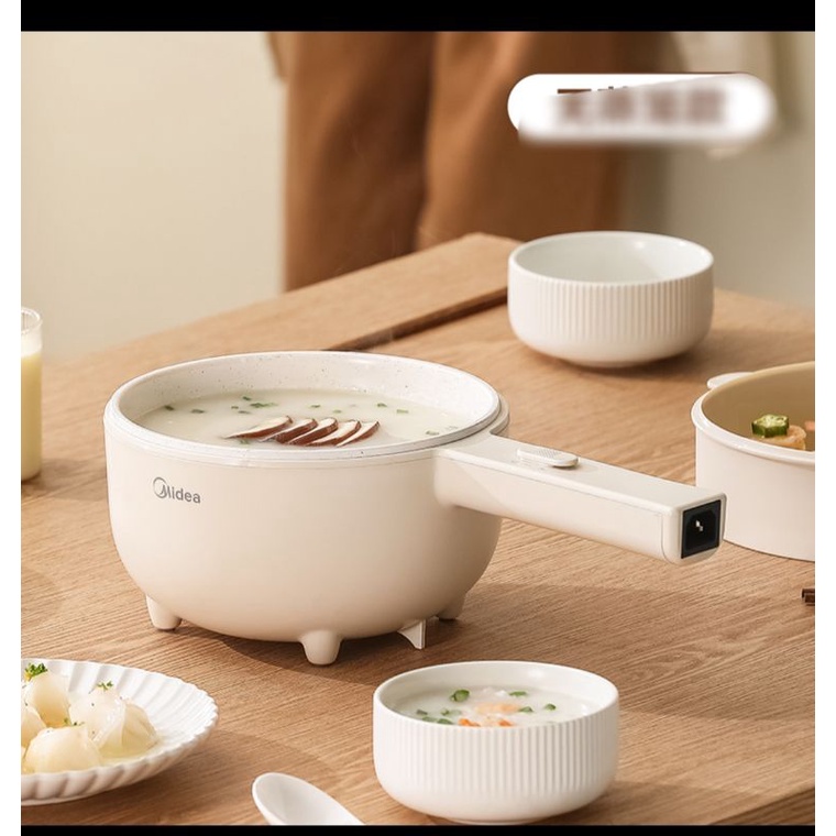 Nồi điện mini chống dính MIDEA chính hãng đa năng 2 tầng 🔥🔥🔥