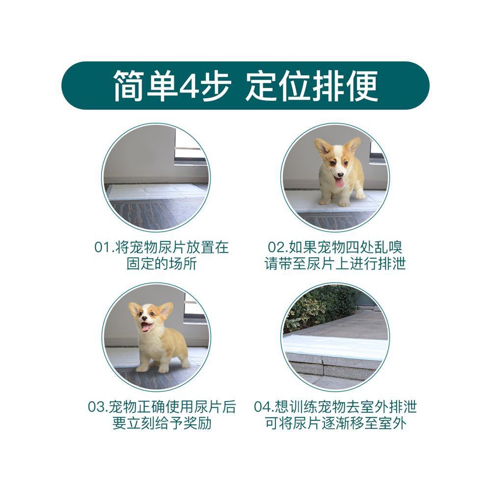 Yiqin Dog Nappy Pads , Sản phẩm dành cho thú cưng, 100 miếng lót cho mèo Nhà vệ sinh loại lớn thấm hút khử mùi dày dặn