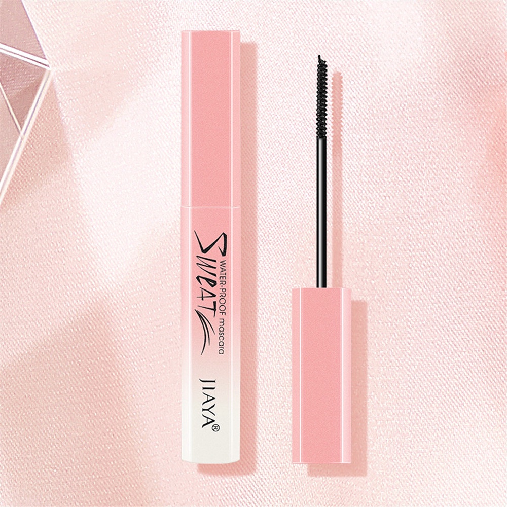 A194 - Bền mascara sẵn sàng kéo dài không thấm nước dày đầu chải đầu không bị nhòe mascara mồ hôi phổ biến học sinh trang điểm làm đẹp