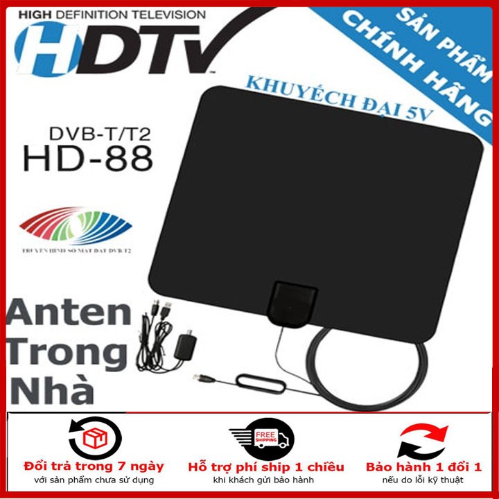 DÀN ANTEN- TV kỹ thuật số trong nhà ,ăng ten truyền hình miễn phí cho TV kỹ thuật số DVB-T2