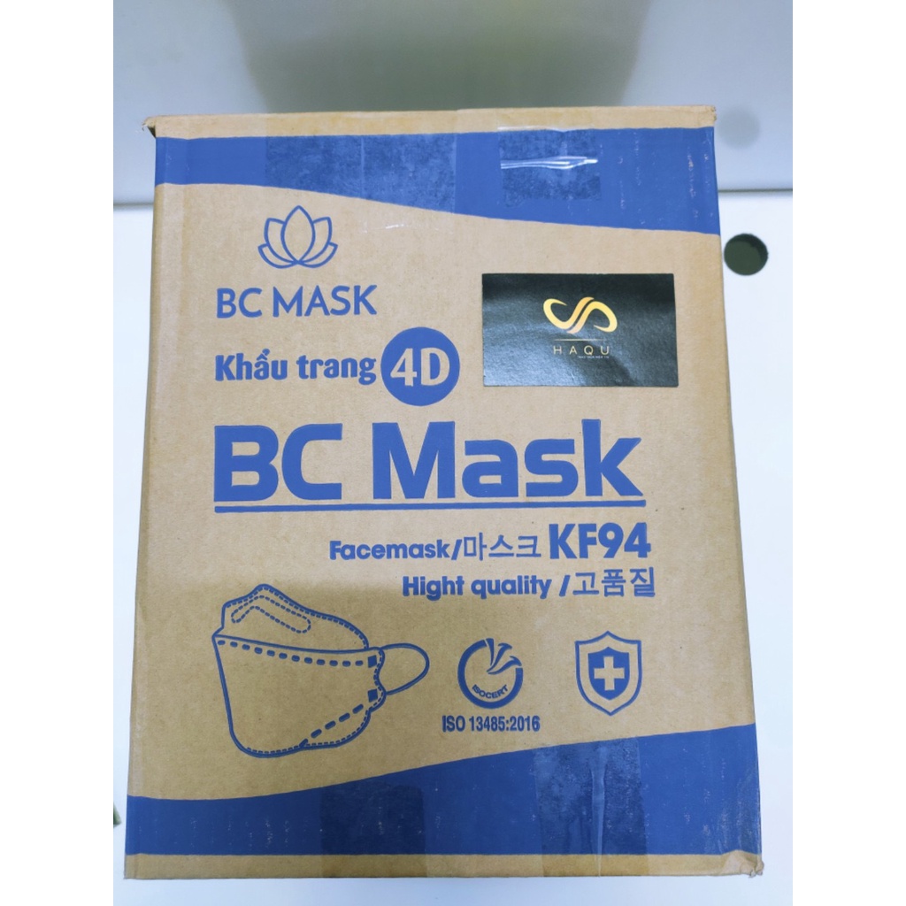 KHẨU TRANG Y TẾ BC MASK KF94 thùng 300 cái