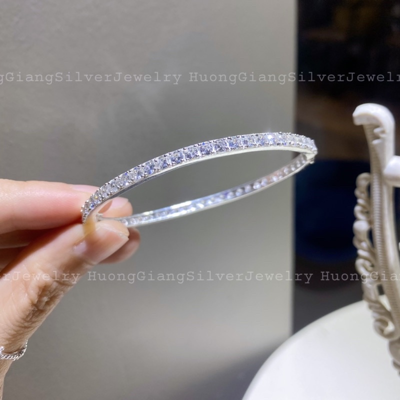 Vòng Full Đá Bạc S925 - HuongGiangSilver