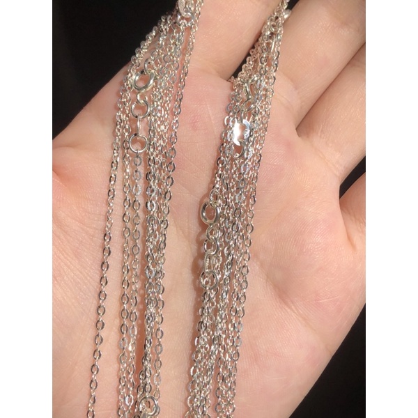 Dây bạc trơn bạc ta s99