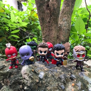 [Trọn gói 8 con] Mô hình Chibi nhân vật Marvel như hình