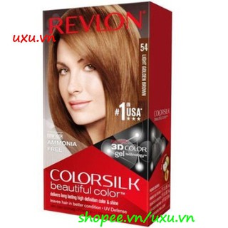 Thuốc Nhuộm Tóc Revlon Số 54 Nâu Ánh Kim Colorsilk, Với uxu.vn Tất Cả Là Chính Hãng.