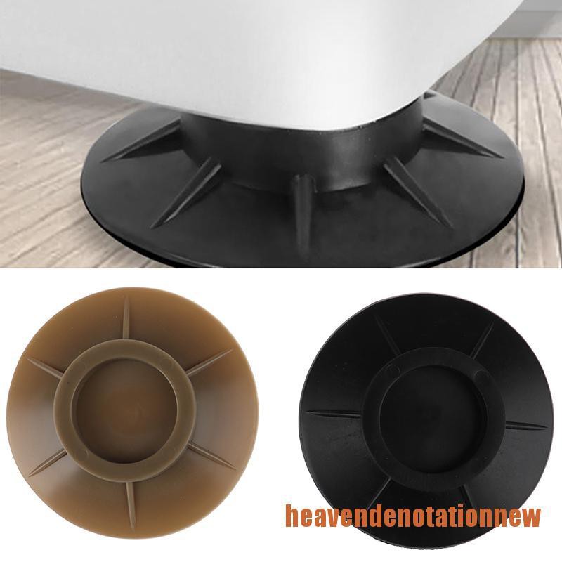 Bộ 4 Miếng Lót Chân Máy Giặt Bằng Cao Su Silicone Chống Trượt Chống Sốc Chất Lượng Cao