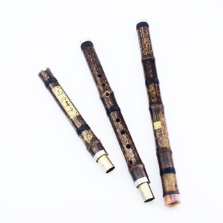 Tiêu trúc tím 3 khúc dòng cao cấp (free ship)
