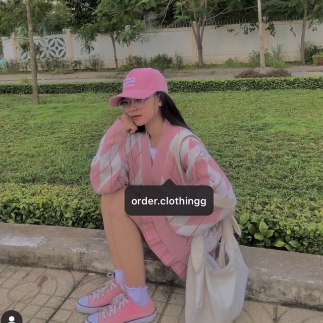 ÁO CARDIGAN Ô TRÁM TO HÀN QUỐC