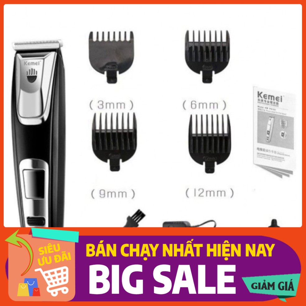 [FREE SHIP] 💥HÀNG CHÍNH HÃNG💥 Tông Đơ Cắt Tóc Tạo Viền KEMEI- PG103+ Tặng kèm 2 kéo cắt tỉa💥SIÊU HOT💥