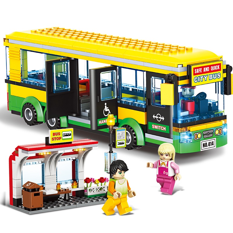 Bộ Đồ Chơi Lắp Ráp LEGO Xe Buýt Nhỏ Nhắn Dành Cho Bé
