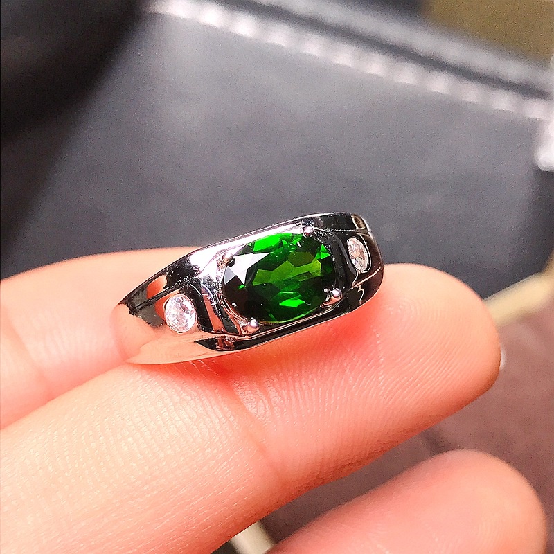 Nhẫn Cưới Thép Titan Bạc Đính Đá Zircon 2 Màu Thời Trang Cho Nam Nữ