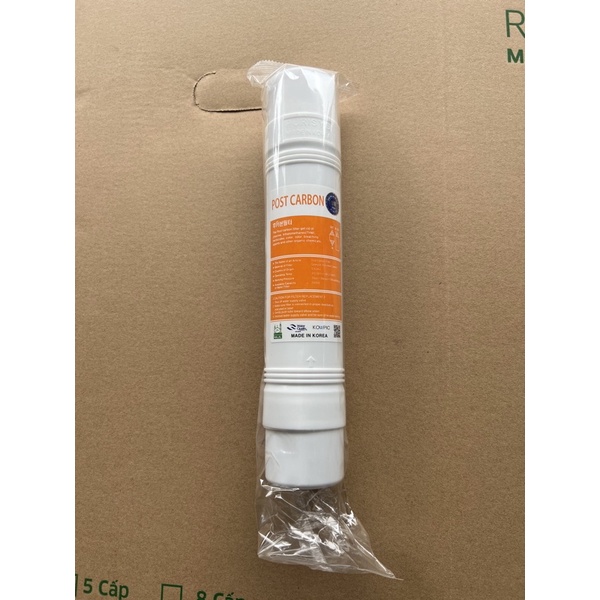 Lõi lọc nước số 4 post carbon cho cây nước nóng lạnh kangaroo Kg47 KG48