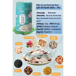 Bột củ sen mix hạt dinh dưỡng, dưỡng nhan, ăn kiêng