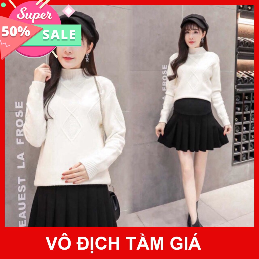 Chân váy bầu U Mì đẹp chuẩn (có quần trong,ảnh thật)