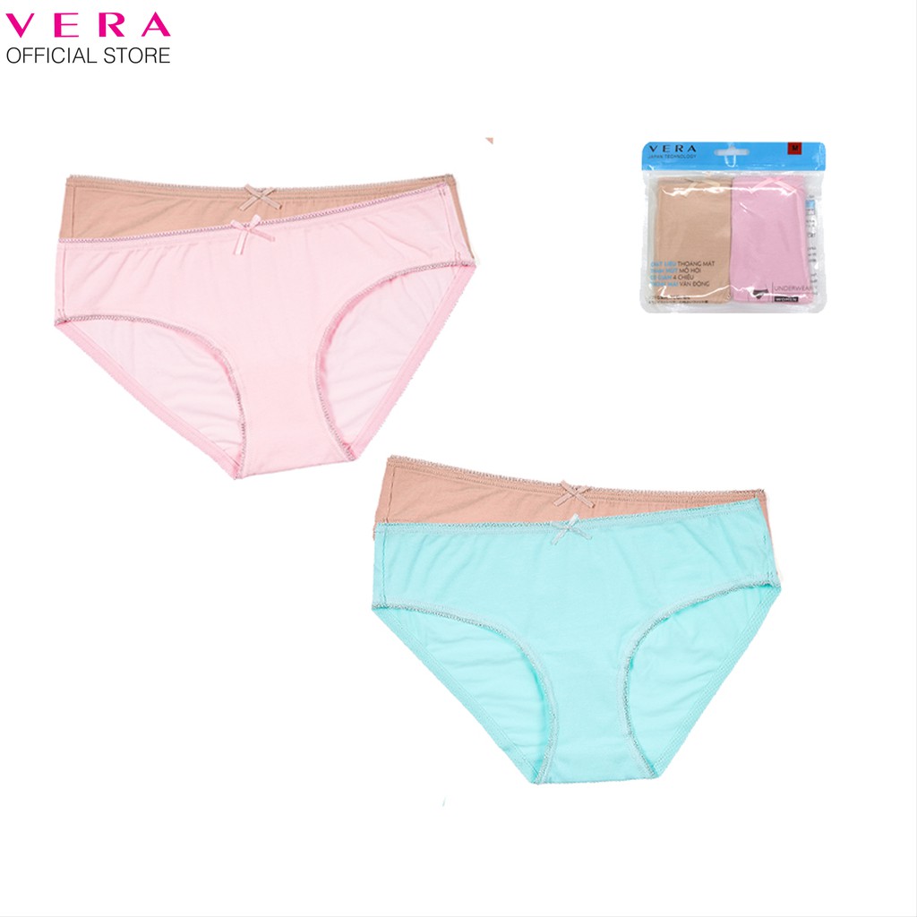 Combo 04 quần lót nữ cotton Vera