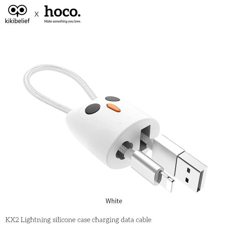 [Mã 2404EL10K giảm 10K đơn 20K] Cáp Sạc Hoco KX2 Lightning ( Hàng Chính Hãng ) - Cáp Iphone