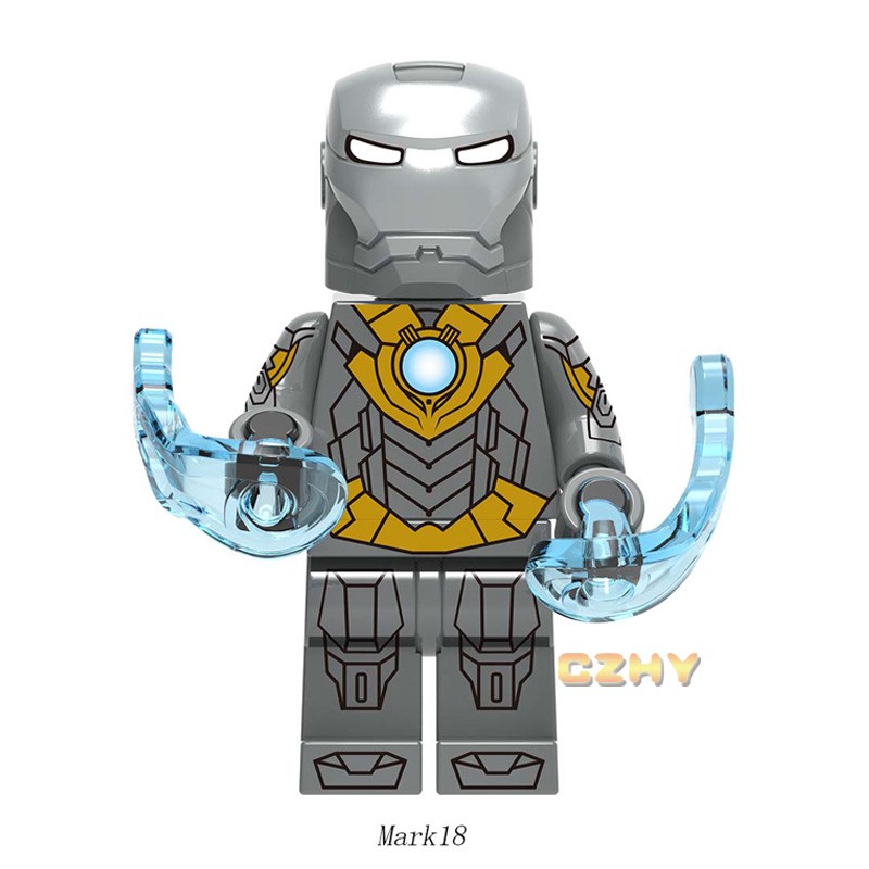 Bộ Sưu Tập Mô Hình Nhân Vật Siêu Anh Hùng Iron man X0254