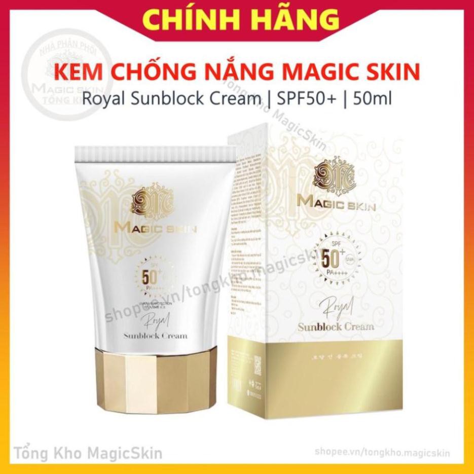 Kem chống nắng Hoàng Cung Magic Skin Royal Sunblock Cream | Chống nắng dưỡng da