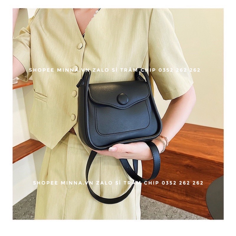 Túi xách đeo chéo nữ đẹp đi chơi thời trang Hàn Quốc da dày tiểu thư