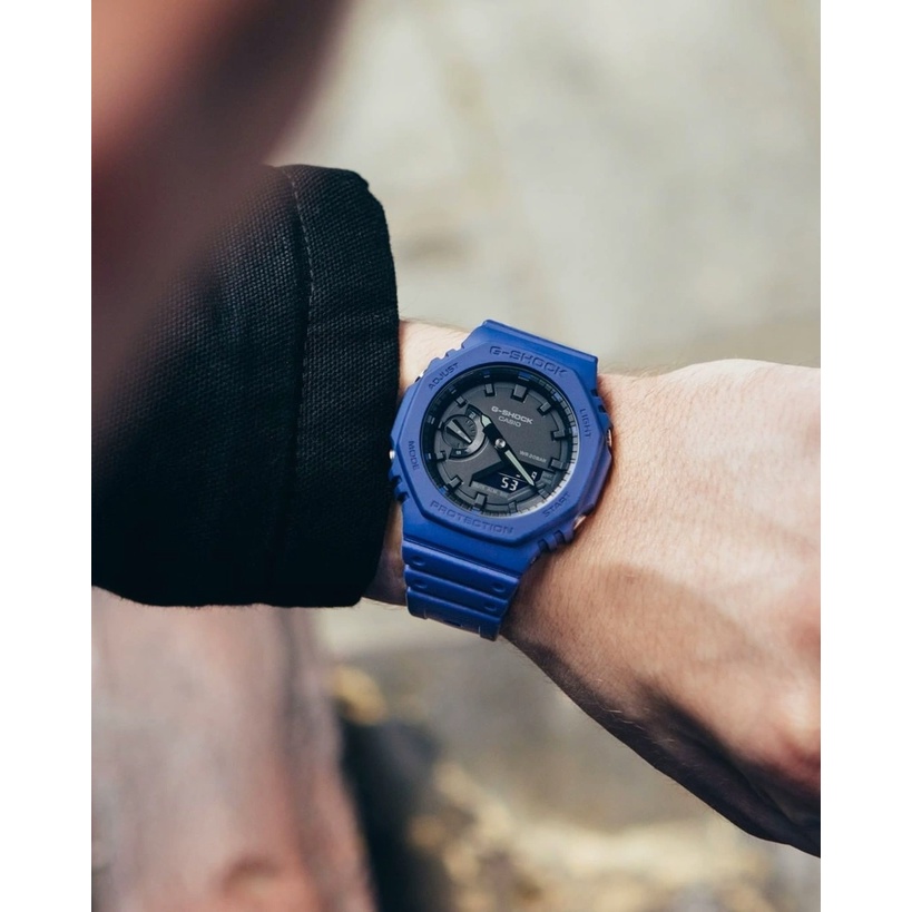 Đồng hồ nam Casio G-Shock GA-2100-2A chống va đập, chống nước 200m, hàng chính hãng