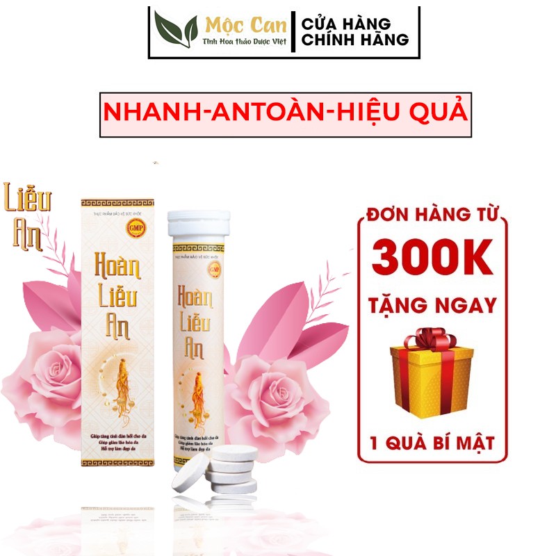 Sủi Trắng Da Hoàn Liễu An - Viên sủi trắng da toàn thân nâng cơ mặt CHÍNH HÃNG