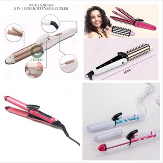 MÁY UỐN, DUỖI, KẸP TÓC 3in1 NOVA 8558, NHC-809, NHC-2009, 8890 ĐA NĂNG