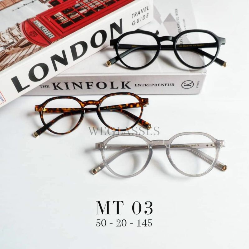 Mt 03 Kính UNISEX, Kính MINUS Hàn Quốc Chống Bức Xạ