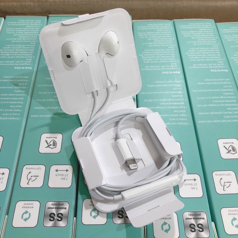 ⚡Mới⚡Tai nghe lightning cho ip7 đến 13pro max - KHÔNG CẦN KẾT NỐI BLUETOOTH