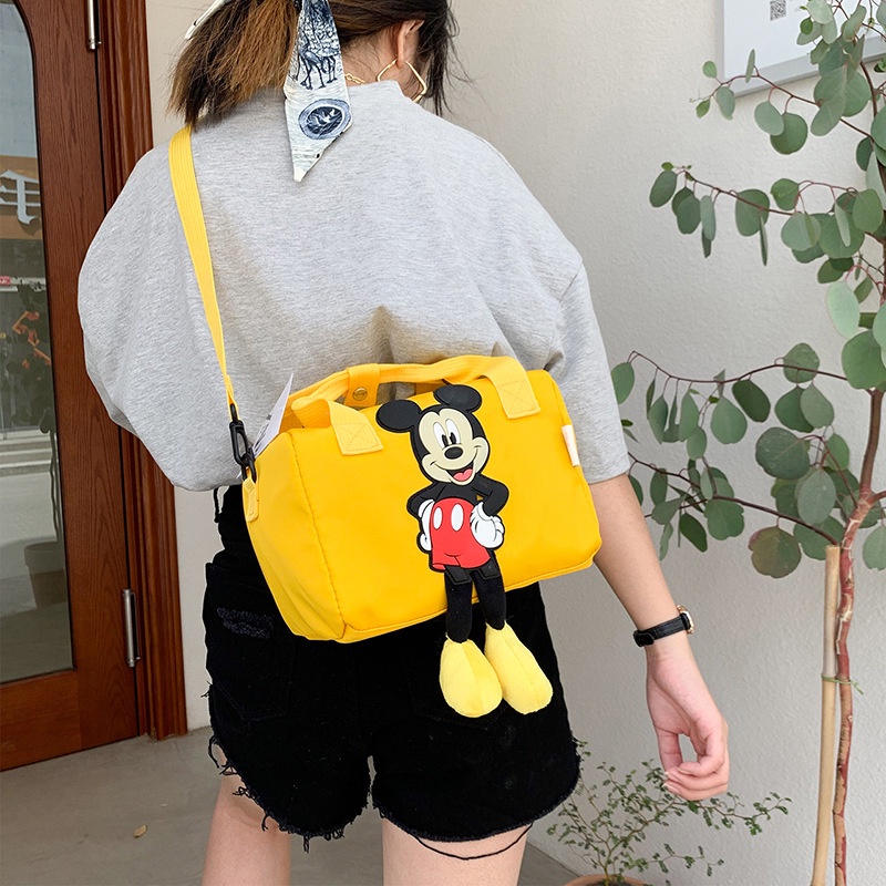 Túi Đeo Chéo Hình Chuột Mickey Hoạt Hình Đáng Yêu Dành Cho Bé