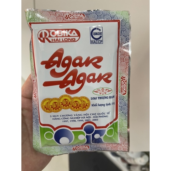 Bột Agar các loại 25-50gr (chọn loại)