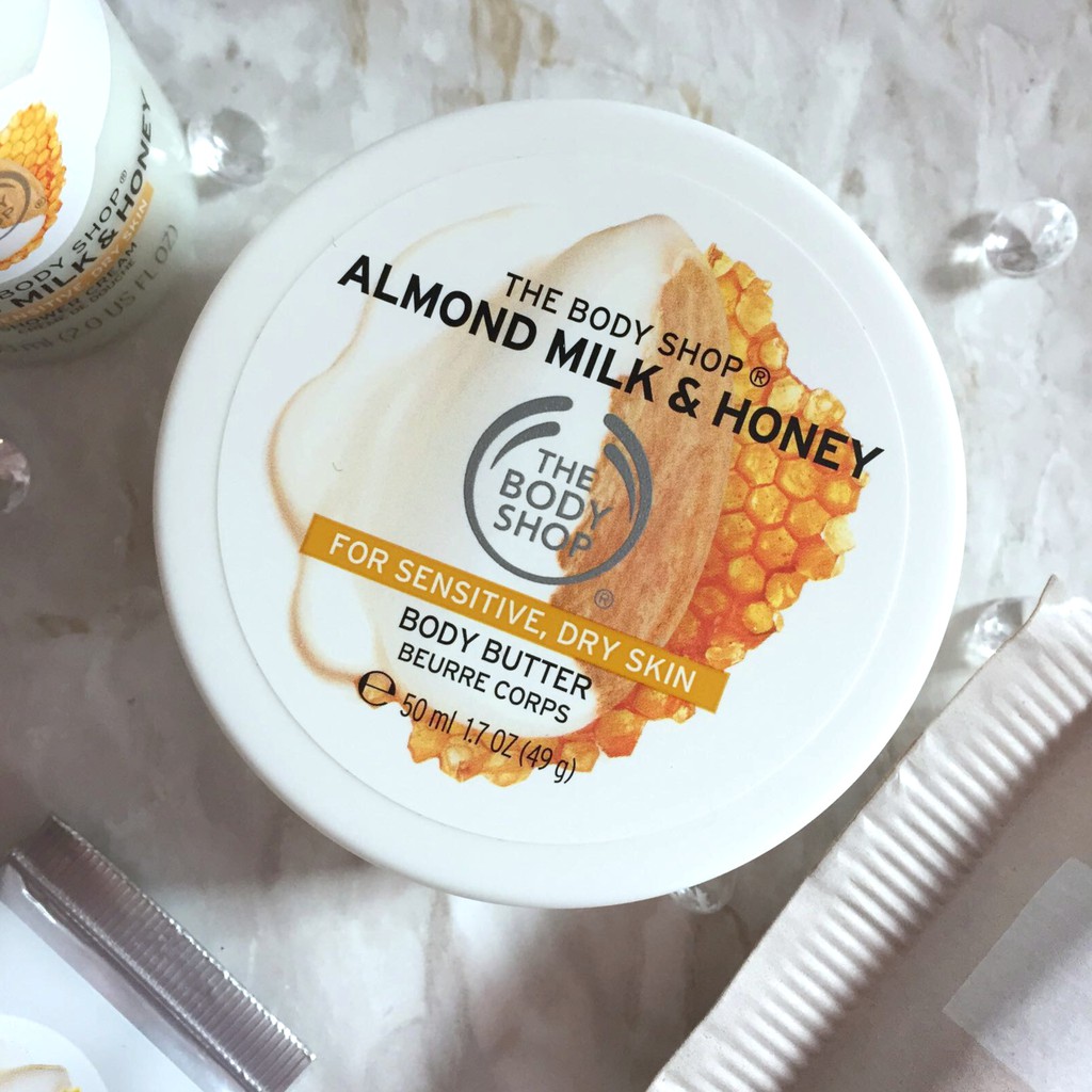 DƯỠNG THỂ ALMOND MILK & HONEY THE BODY BUTTER THE BODY SHOP