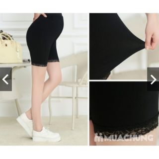 Quần đùi mặc váy bầu cotton đẹp