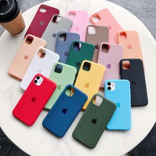 Ốp điện thoại màu trơn dẻo bảo vệ cho iphone 6/6plus/6s/6s plus/6/7/7plus/8/8plus/x/xs/xs max/11/11 pro/11 promax