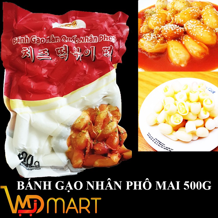 Bánh gạo hàn quốc tokbokki nhân phô mai Mir