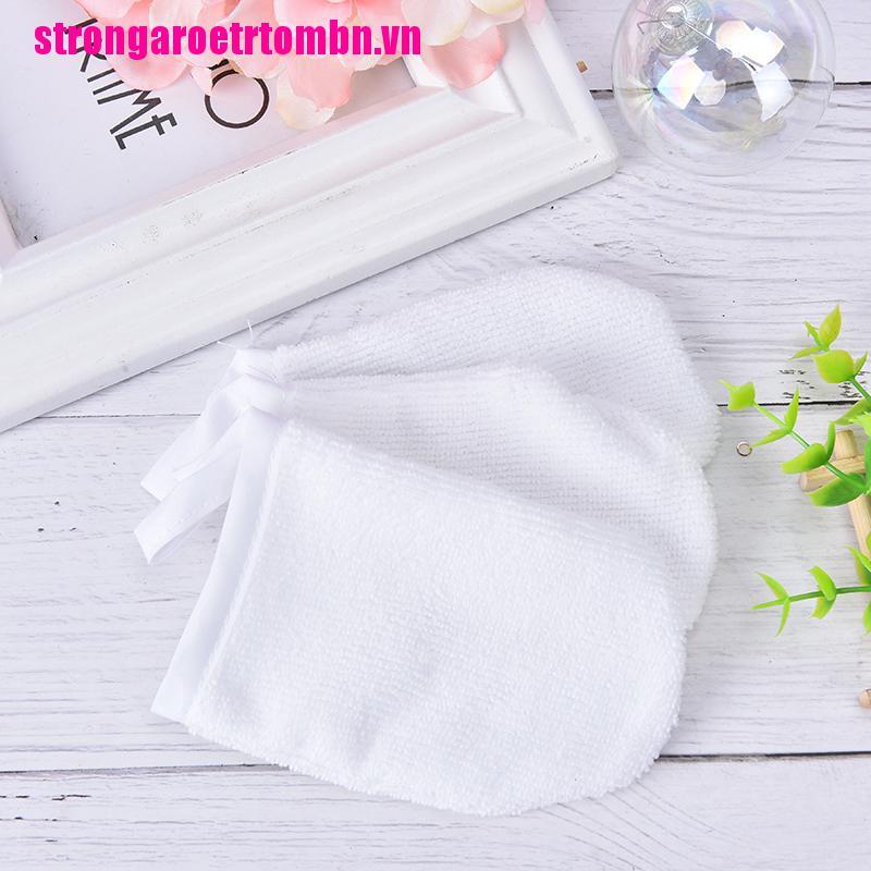 (Hàng Mới Về) Khăn Lau Mặt Tẩy Trang Bằng Sợi Microfiber Tái Sử Dụng Tiện Lợi