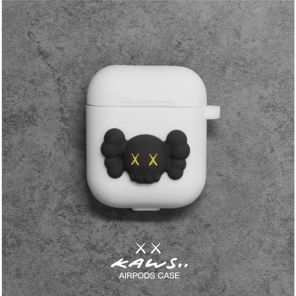 Bao case silicon tai nghe Apple Airpods 1 / 2 họa tiết hoạt hình Kwas - Hàng nhập khẩu