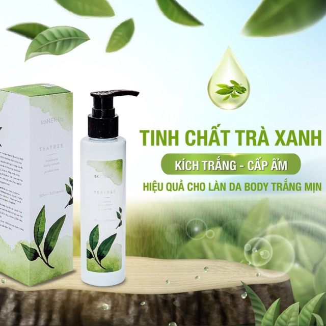 Serum Body Trà Xanh Soherbs