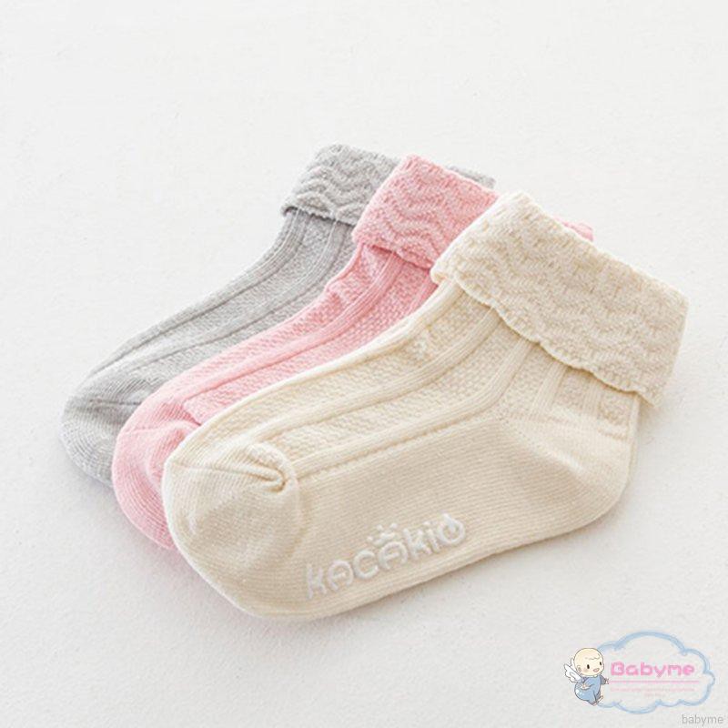 Cặp vớ cotton in chữ dễ thương cho bé gái