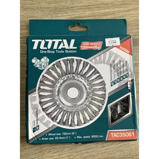Bánh cước thép xoắn 125mm total tac35061