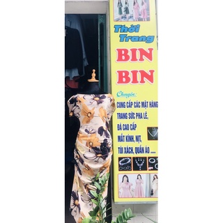 Đầm hoa dáng dài 125k