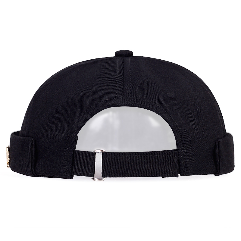 Mũ chất liệu cotton thêu hình chiếc lá nhỏ phong cách thời trang thích hợp cho cả nam và nữ