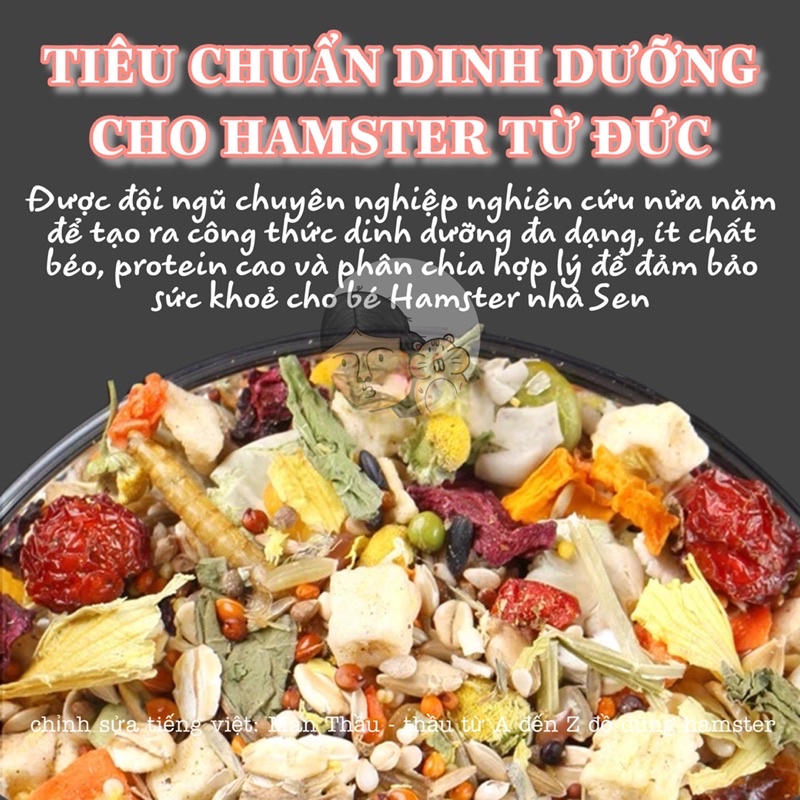 Thức ăn Bucatstate H2 Bear dành cho Hamster