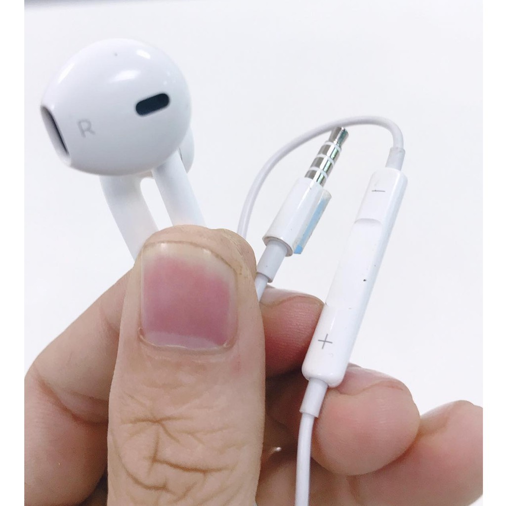 Tai nghe jack 3.5mm cho iPhone/iPad Điện thoại Android - Tăng giảm âm lượng và đàm thoại
