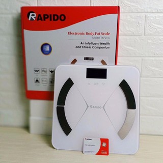 [Giá tốt nhất] Cân sức khỏe Rapido RSF-01S đo được 8 chỉ số cơ thể