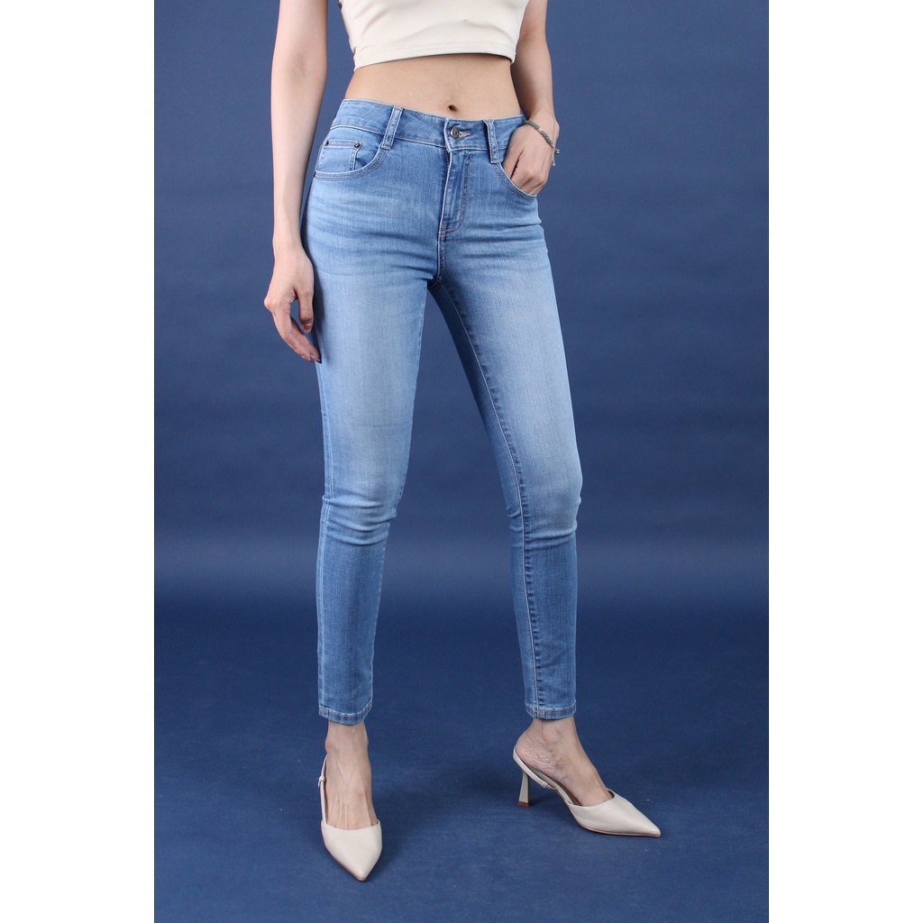 Q9298 - Quần jean skinny Old Navy wash, trơn