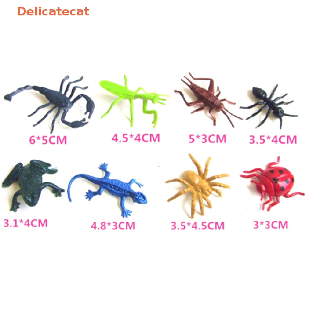 8 Mô Hình Côn Trùng Bằng Nhựa Cho Bé