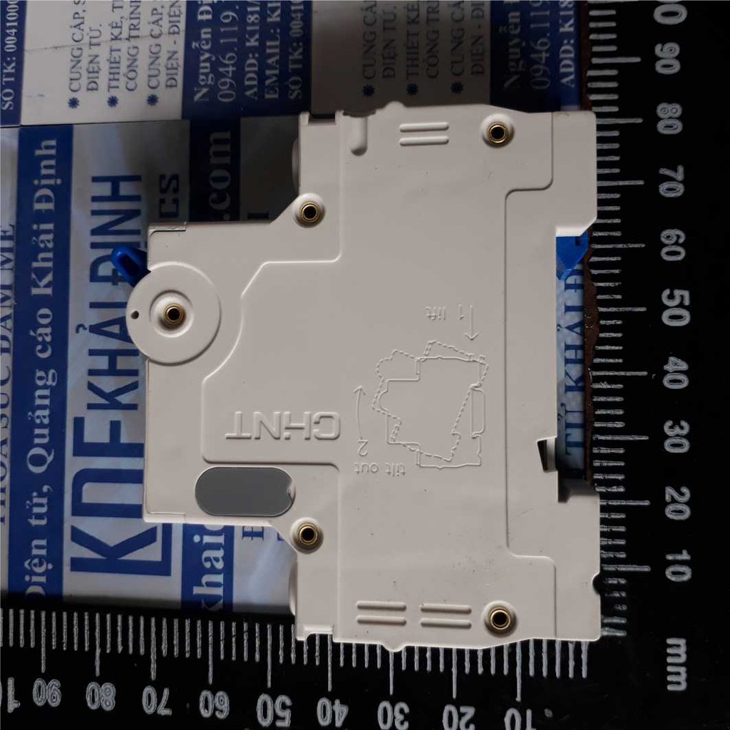CB MCB AUTOMAX aptomat HÃNG CHINT CHỐNG GIẬT 1P+N kde3643