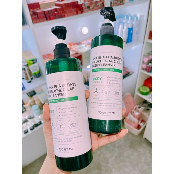 sữa tắm some by mi hỗ trợ hết mụn lưng