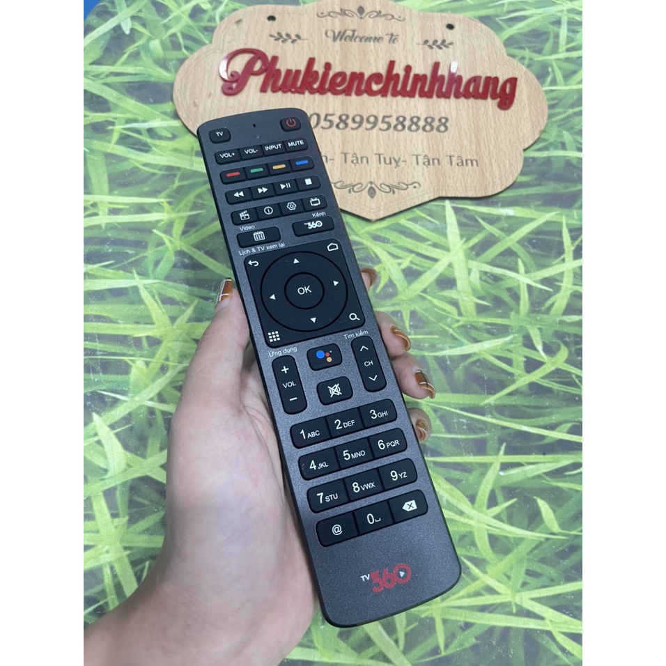[GIỌNG NÓI] REMOTE ĐẦU THU 360 CÓ TÍNH NĂNG GIỌNG NÓI